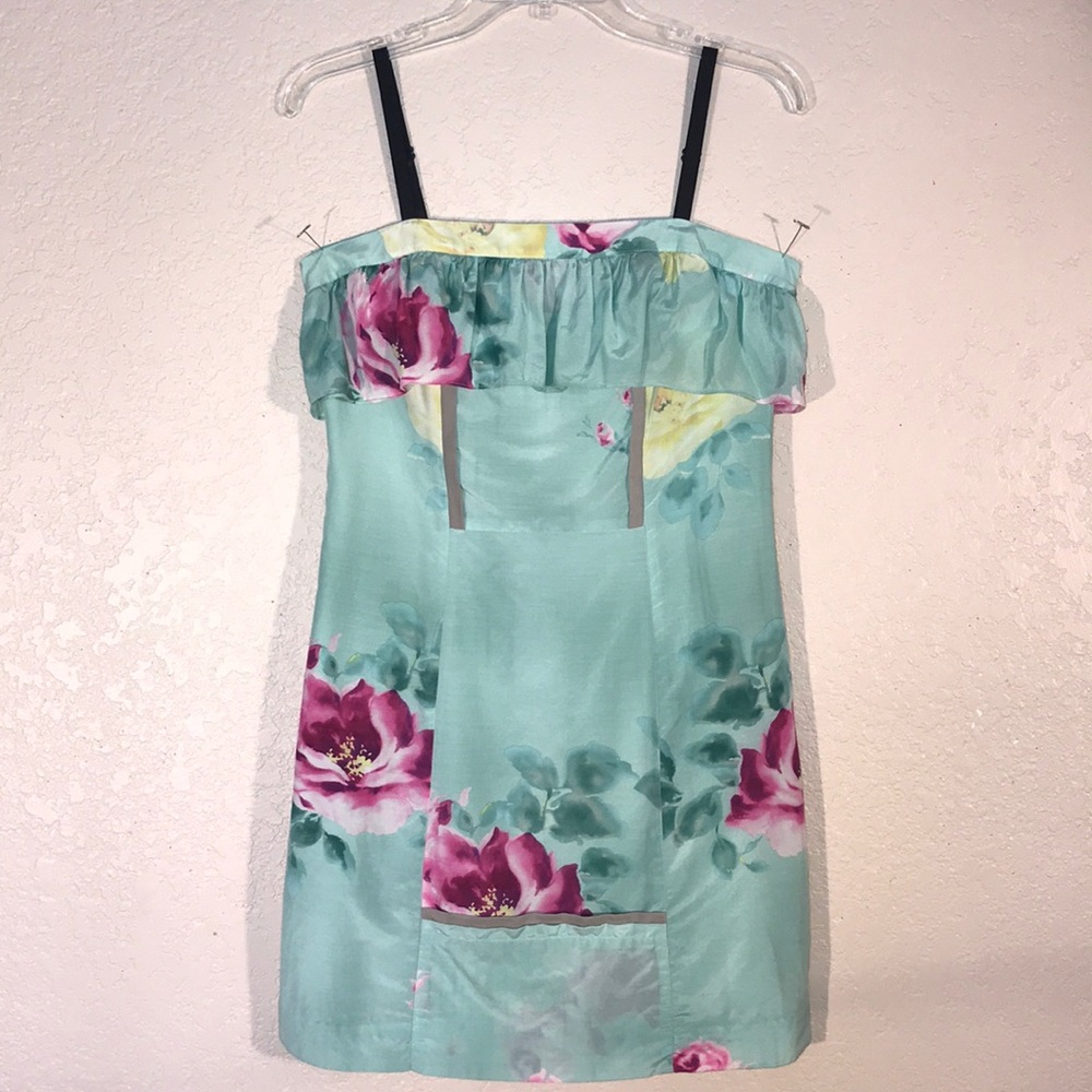Fully Lined Silk & Cotton Fitted Dress
